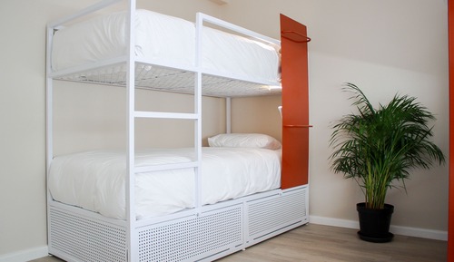 Dormitorio compartido, 2 habitaciones (4 Bunk Beds - Female)