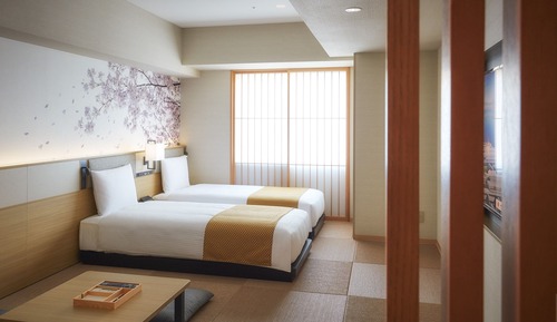 Habitación Deluxe con 2 camas individuales, no fumadores (with Tatami Area)