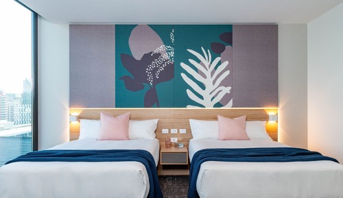 Habitación estándar, 2 camas dobles