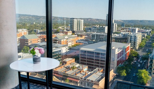 Suite junior, 1 cama de matrimonio grande, vistas a la ciudad