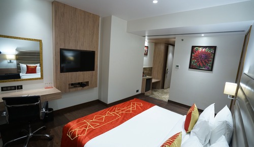 Habitación superior, 1 cama de matrimonio grande, no fumadores