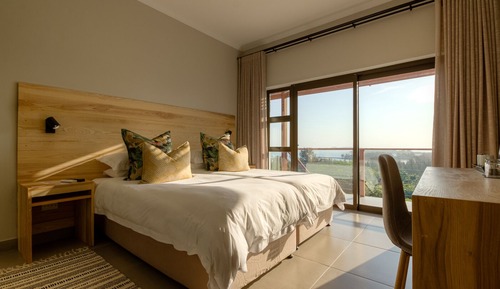 Habitación de lujo, 2 camas individuales, vistas al puerto