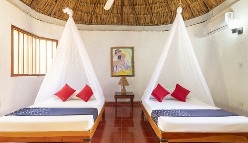 Habitación estándar, 2 camas dobles