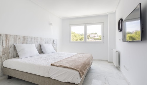 Apartamento Deluxe, 1 habitación, balcón, vistas parciales al mar (Caleta)