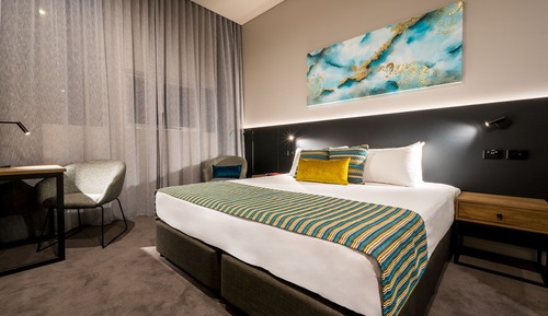 Habitación estándar con 1 cama doble o 2 individuales