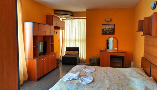 Habitación estándar doble, balcón, vistas al mar