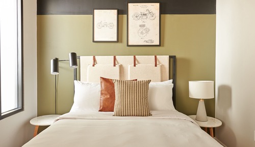 Suite Deluxe, 1 cama de matrimonio con sofá cama, vistas a la ciudad