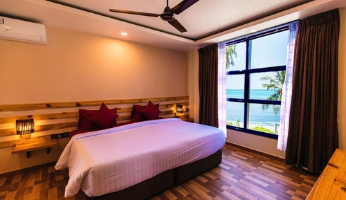 Suite familiar, vistas al mar