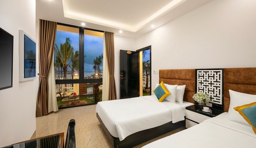 Habitación junior doble, vistas al mar (Elegance)