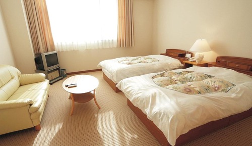 Habitación con 2 camas individuales