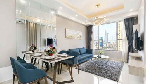 Apartamento City, 2 habitaciones, vistas al río