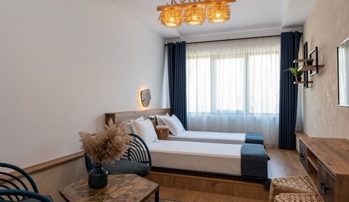 Habitación de lujo con 1 cama doble o 2 individuales