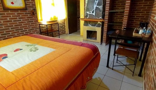 Cabaña Confort, 1 cama de matrimonio grande