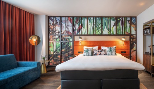 Habitación Premium, 1 cama de matrimonio grande con sofá cama