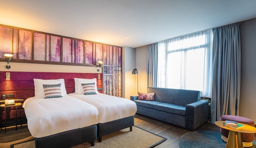 Habitación Premium, varias camas