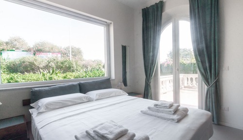 Habitación doble, terraza, vistas al jardín