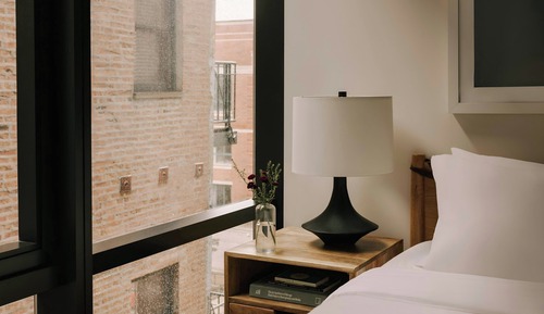 Estudio, 1 cama de matrimonio con sofá cama