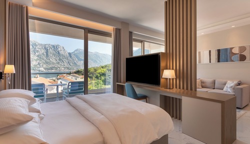 Habitación Premium, 1 cama de matrimonio grande, vistas al mar