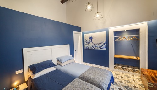 Habitación con 1 cama doble o 2 individuales