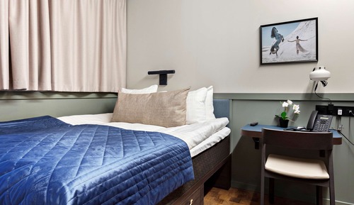 Habitación económica, 1 cama de matrimonio, no fumadores, sin ventanas