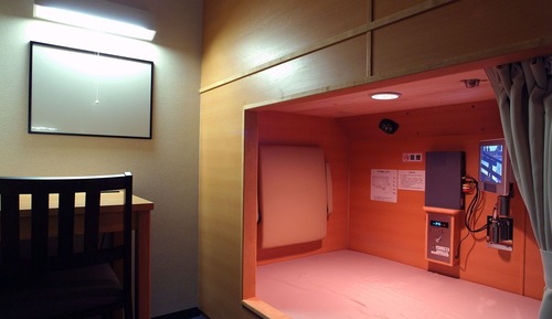 Cabaña, solo para hombres, no fumadores (Private Capsule)