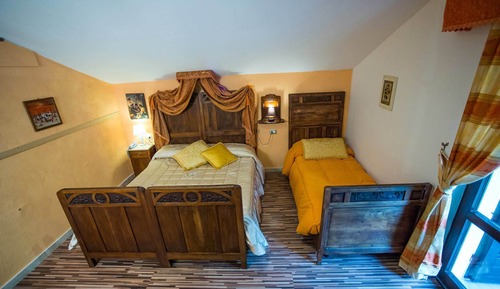 Habitación familiar, balcón