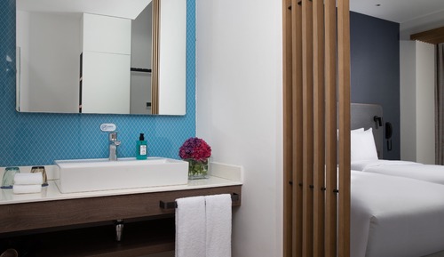 Habitación estándar, 2 camas individuales, vistas a la ciudad
