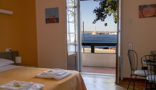 Habitación cuádruple panorámica, vistas al mar