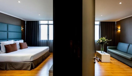 Suite junior, 1 cama de matrimonio grande con sofá cama