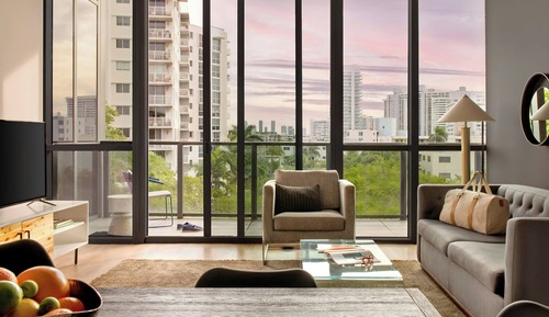 Apartamento, 3 habitaciones, balcón