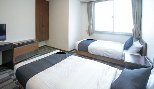 Habitación con 2 camas individuales, fumadores
