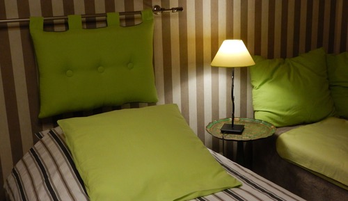 Habitación con 1 cama doble o 2 individuales