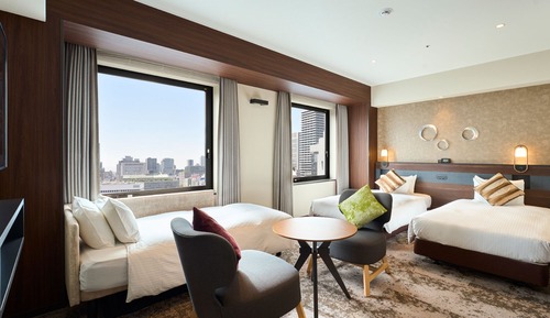 Habitación triple Deluxe