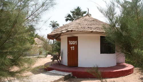 Cabaña básica, baño privado