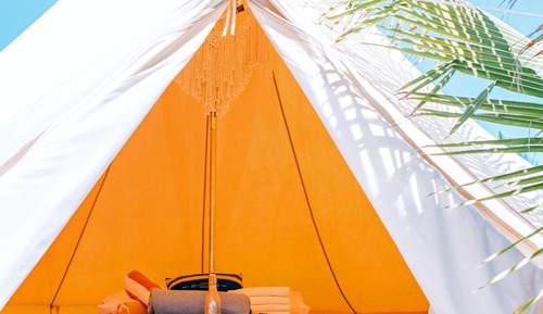 Oceanfront Platform Tent, 1 Queen Bed