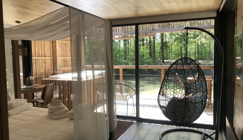 Suite de diseño, 1 cama de matrimonio grande, accesible en silla de ruedas, sauna