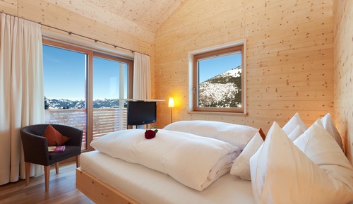 Habitación Deluxe doble, balcón, vistas a la montaña