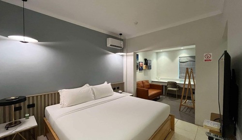 Habitación Confort doble, 1 cama de matrimonio grande, no fumadores