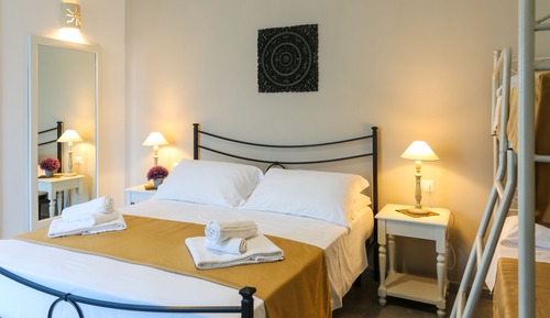 Habitación cuádruple estándar