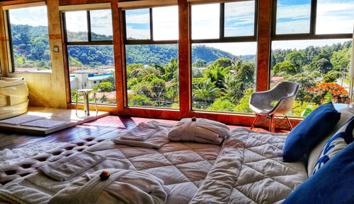 Estudio de luna de miel, bañera de hidromasaje, vistas al valle