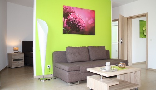 Apartamento junior, 1 cama de matrimonio grande con sofá cama, no fumadores, baño privado