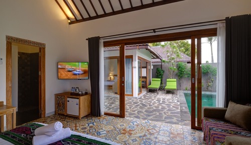 Villa exclusiva, 2 habitaciones, piscina privada