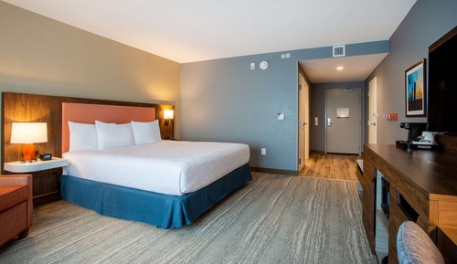 Habitación, 1 cama de matrimonio grande, accesible para personas con discapacidad, bañera