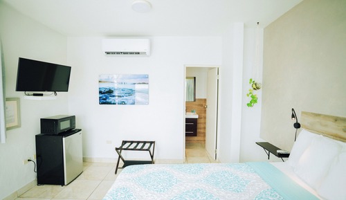 Habitación Deluxe doble, 1 cama de matrimonio, vistas al mar