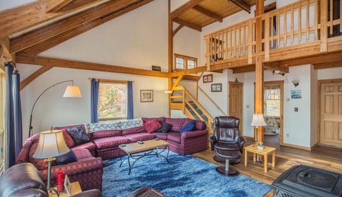 Casa, varias camas (Viewmont Chalet)