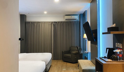 Habitación ejecutiva con 2 camas individuales