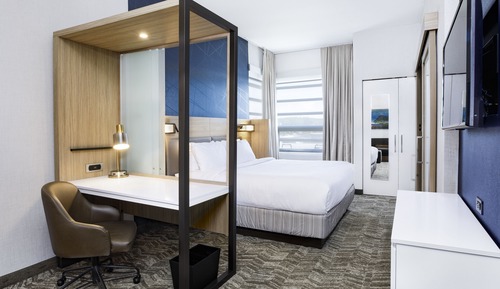 Suite, 1 cama de matrimonio grande con sofá cama