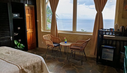Habitación Deluxe, 1 cama de matrimonio, vistas al mar