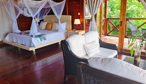 Suite estudio Deluxe, varias camas, balcón, vistas al mar