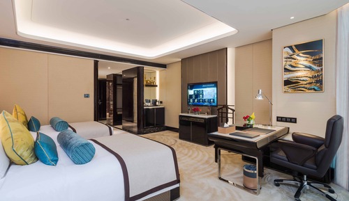 Habitación Premium con 2 camas individuales, vistas a la ciudad
